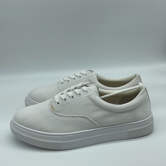 206 Collective Men's Mark Lace Up Sneaker White - Picture 4 of 9